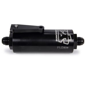 Ti22 PERFORMANCE #TIP5508 8 AN Fuel Filter With Shutoff Black 100 Micron