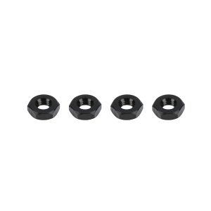 Ti22 PERFORMANCE #TIP5664 Jam Nuts RH 10-32 Black Aluminum 4 pack