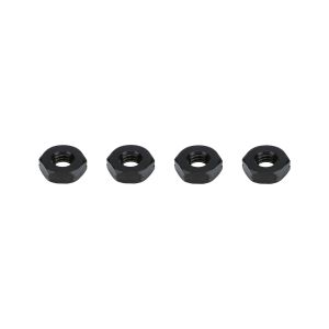 Ti22 PERFORMANCE #TIP5666 Jam Nuts LH 10-32 Black Aluminum 4 Pack