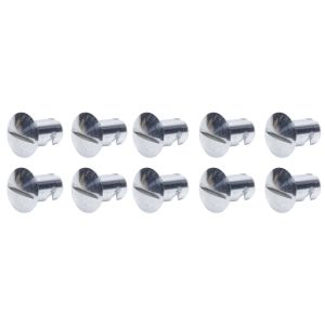Ti22 PERFORMANCE #TIP8100 Oval Head Dzus Buttons .500 Long 10 Pack