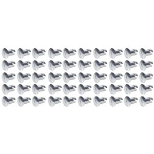 Ti22 PERFORMANCE #TIP8104-50 Oval Head Dzus Buttons .550 Long 50 Pack