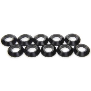 Ti22 PERFORMANCE #TIP8221-10 Tapered Spacers 1/2in ID 1/4in Thick Black 10pk