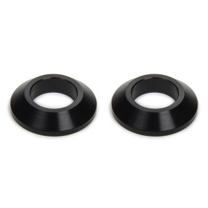 Ti22 PERFORMANCE #TIP8221 Tapered Spacers 1/2in ID 1/4in Thick Black 2pk