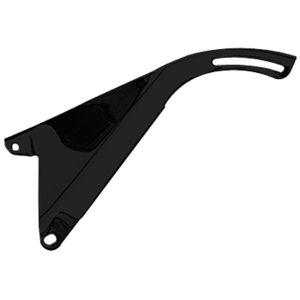 TRANS-DAPT #8581 BBC SWP Alternator Top Bracket Black