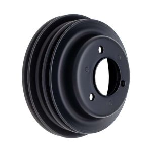 TRANS-DAPT #8624 BBC LWP Crankshaft Pulley 3 Groove Black