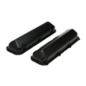 TRANS-DAPT #8732 68-88 Ford 429-460 Valve Covers Black Baffled