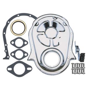 TRANS-DAPT #9001 Bb Chev Chrm Tmg Cvr Set