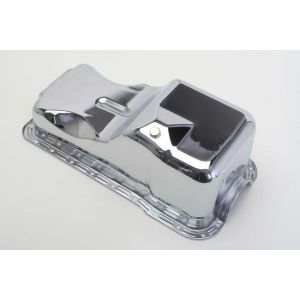 TRANS-DAPT #9078 Sb Ford Chrome Oil Pan