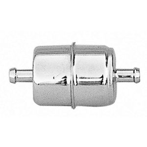 TRANS-DAPT #9177 3/8in Chrome Fuel Filter