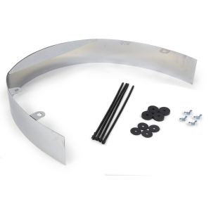 TRANS-DAPT #9453 3in Wide Chrome Fan Shroud