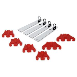 TRANS-DAPT #9650 Red Deluxe Wire Loom Set