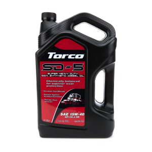 TORCO #A191540LE SD-5 Synthetic Diesel 15w40 5 Liter Jug