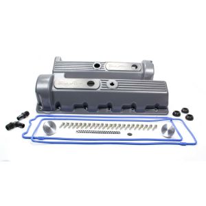 TRICK FLOW #TFS-51800801 Valve Cover Kit Ford 4.6 Motor 11-Bolt Cast Alm.