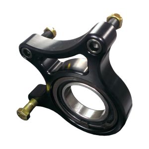 TRIPLE X RACE COMPONENTS #600-BK-0002BLK Rear Brake Carrier Mini Sprint Black