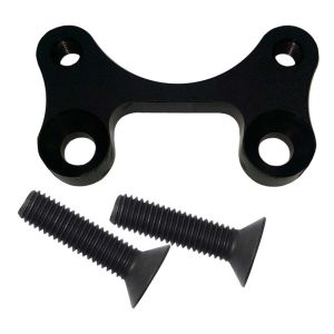 TRIPLE X RACE COMPONENTS #600-BK-8224BLK XB Front Brake Bracket BLK w/ Hardware Mini Spr