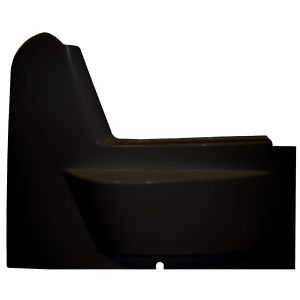 TRIPLE X RACE COMPONENTS #TXR600-BW-0374BLK RH Arm Guard Wedge Style Black Mini Sprint