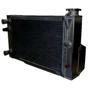 TRIPLE X RACE COMPONENTS #600-EG-0020BLK Radiator 18 Wide x 10 High Mini Sprint Black