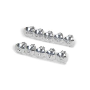 TRIPLE X RACE COMPONENTS #CH-4418-10 Torx Head Button Alum .550 Long 10pk