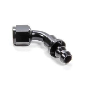 TRIPLE X RACE COMPONENTS #HF-16008BLK #8 60 Degree Hose End Push Lock