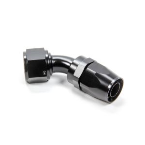 TRIPLE X RACE COMPONENTS #HF-24512BLK #12 45 Degree Swivel Hose End