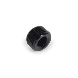 TRIPLE X RACE COMPONENTS #HF-97033BLK NPT Allen Plug 3/8