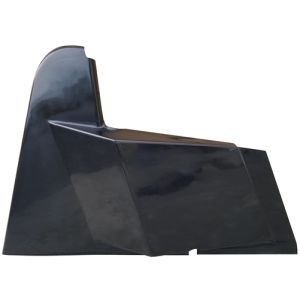 TRIPLE X RACE COMPONENTS #SC-BW-5557BLK Sprint Car 5-Series Right Arm Guard Black