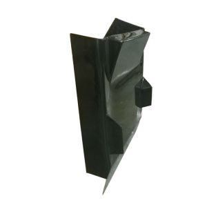 TRIPLE X RACE COMPONENTS #SC-BW-6447BLK Dual Duct Inside Rail Dash Black