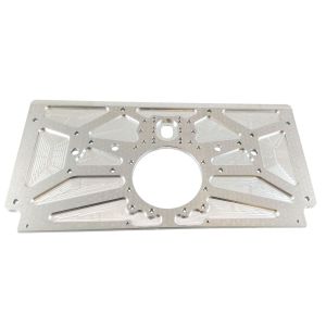 TRIPLE X RACE COMPONENTS #SC-EG-0006 Alum Rear Motor Plate Raised Rail Sprint Car