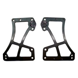 TRIPLE X RACE COMPONENTS #SC-EG-0009BLK Sprint Car Front Motor Plate Two Piece Black