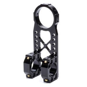 TRIPLE X RACE COMPONENTS #SC-ST-0020BLK Clamp On Top Steering Mount Adjustable Black