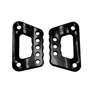 TRIPLE X RACE COMPONENTS #SC-SU-0120BLK Long Radius Rod Brackets Black Sold In Pairs