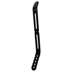 TRIPLE X RACE COMPONENTS #SC-TW-0030BLK Nose Wing Rear Strap Bent To Side Board Black