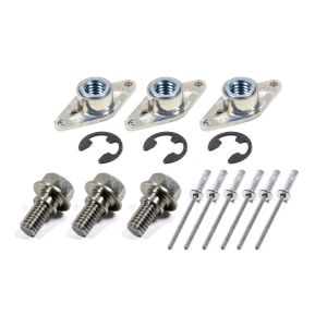 TRIPLE X RACE COMPONENTS #SC-WH-7821 Wheel Cover Retainer Kit 1-3/8 SS Bolt 3-Pack