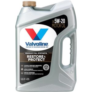 VALVOLINE #904562 5w20 Motor Oil Restore & Protect 5 Quart Bottle