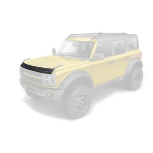 VENTSHADE #377183 Aeroskin Hood Shield Black