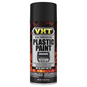 VHT #SP820 High Temperture Plastic Paint Matte Black 11oz.
