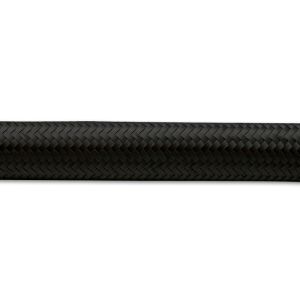 VIBRANT PERFORMANCE #11970 10ft Roll -10 Black Nylo n Braided Flex Hose