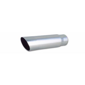 VIBRANT PERFORMANCE #1558 3in Round Stainless Stee l Tip Single Wall Angle