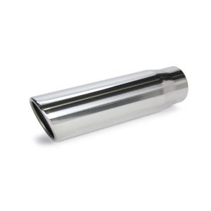 VIBRANT PERFORMANCE #1575 3in Round Stainless Stee l Tip Single Wall Angle