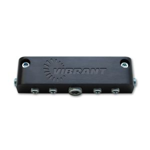 VIBRANT PERFORMANCE #2691 Aluminum Vacuum Manifold Anodized Black
