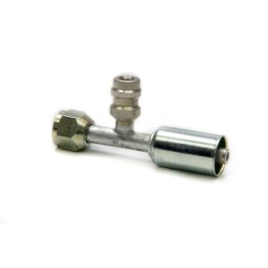 VINTAGE AIR #35511-VUG #6 Straight Beadlock O-Ring Fitting w/Port