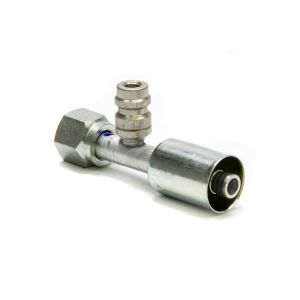 VINTAGE AIR #35512-VUG #8 Straight Beadlock O-Ring Fitting w/Port