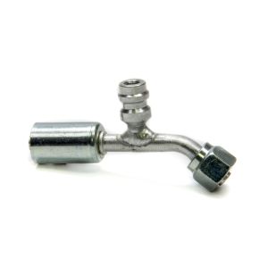 VINTAGE AIR #35521-VUG #6 45 Degree Beadlock O-Ring Fitting w/Port