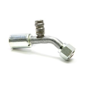 VINTAGE AIR #35522-VUG #8 45 Degree Beadlock O-Ring Fitting w/Port