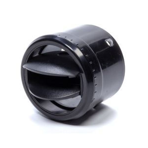 VINTAGE AIR #499193 Double Vane Louver Black Bezel 2.70in Diameter