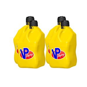 VP RACING #3552-CA-CASE Motorsports Jug 5.5 Gal Yellow Square (Case 4)