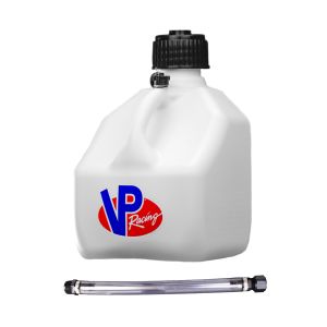 VP RACING #4173-CA Motorsports Jug 3 Gal White Square w/Hose