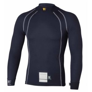 WALERO #400017PTXS Base Layer Top X-Small SFI3.3 & FIA Petrol Blue