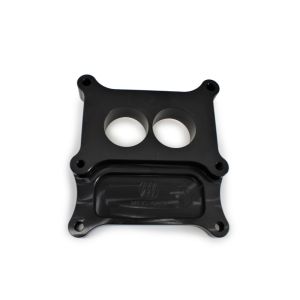 WEHRS MACHINE #WM10-100SB Carb Adapter 2bbl to 4bb 1in Thk w/Straigh Bores