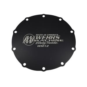 WEHRS MACHINE #WM12 Ford 9in Cover Black Ano Aluminum.